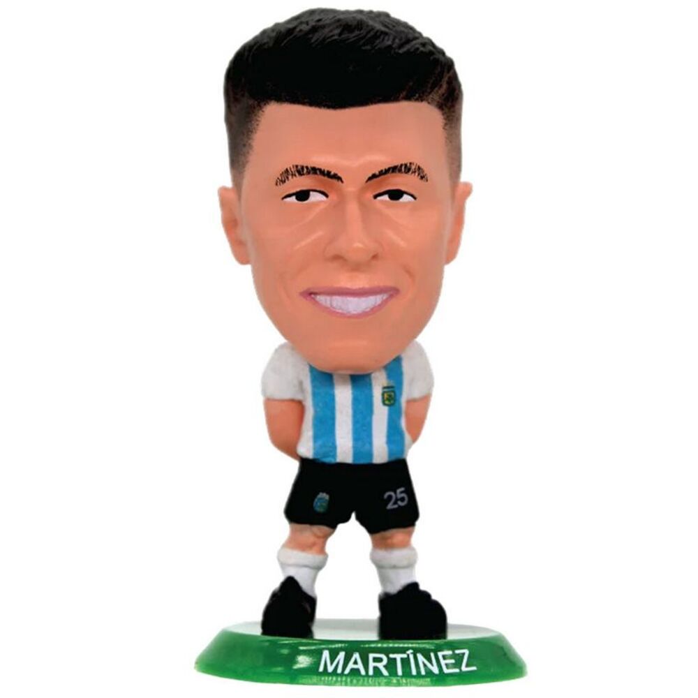 Argentina Lisandro Martinez SoccerStarz Football Figurine / Sky Blue/White